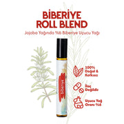 %100 Doğal Biberiye Yağı – Saç Derisi Dolaşımını Destekleyen, Stres ve Baş Ağrısını Hafifletici Aromaterapi